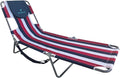 Ostrich the Original Chaise 72 x 22 Inch Lounge Portable Reclining Lounger, Outdoor Patio, Beach, Lawn, Camping, or Pool Tanning Chair, Ocean Blue