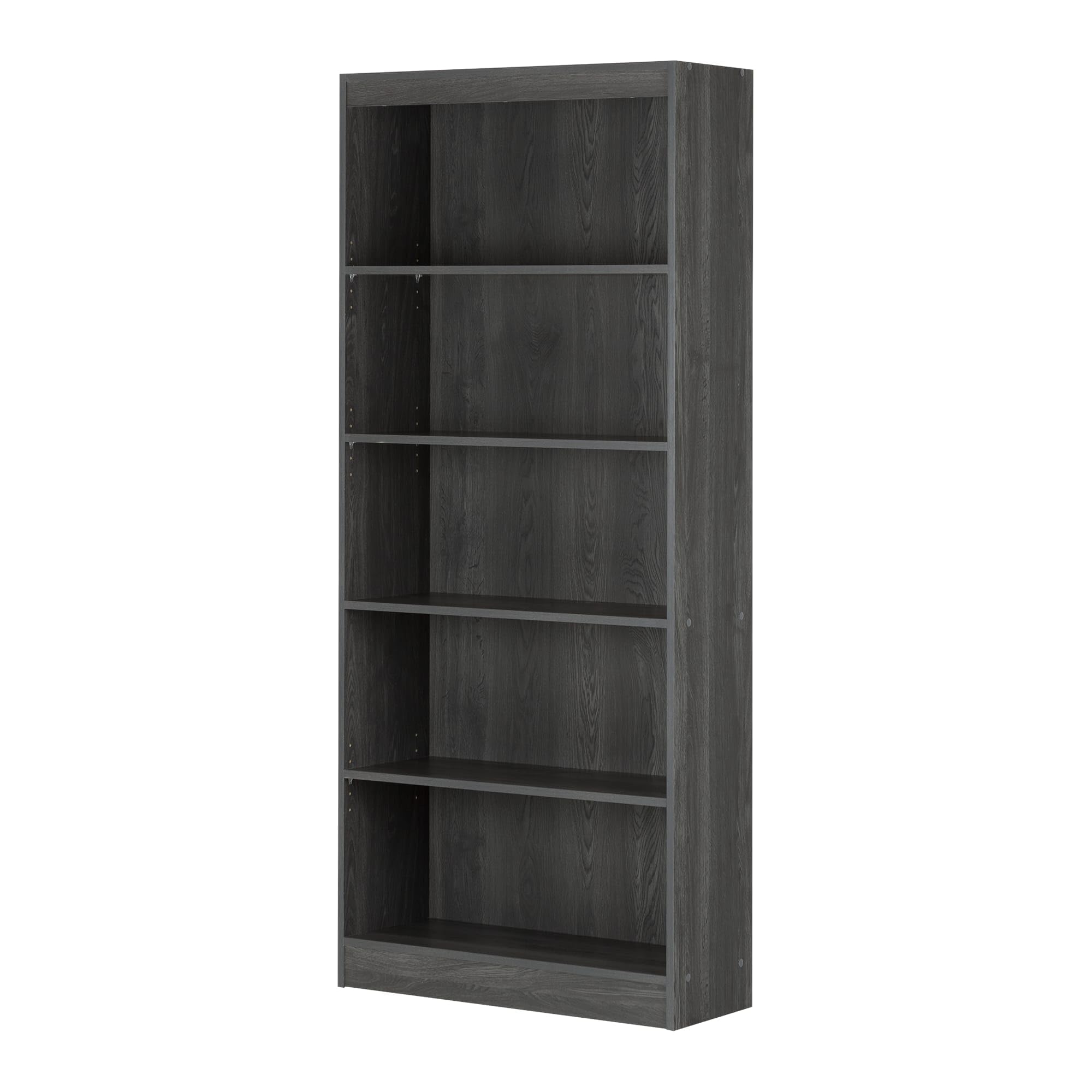 South Shore Axess 5-Shelf Bookcase - Rustic Oak