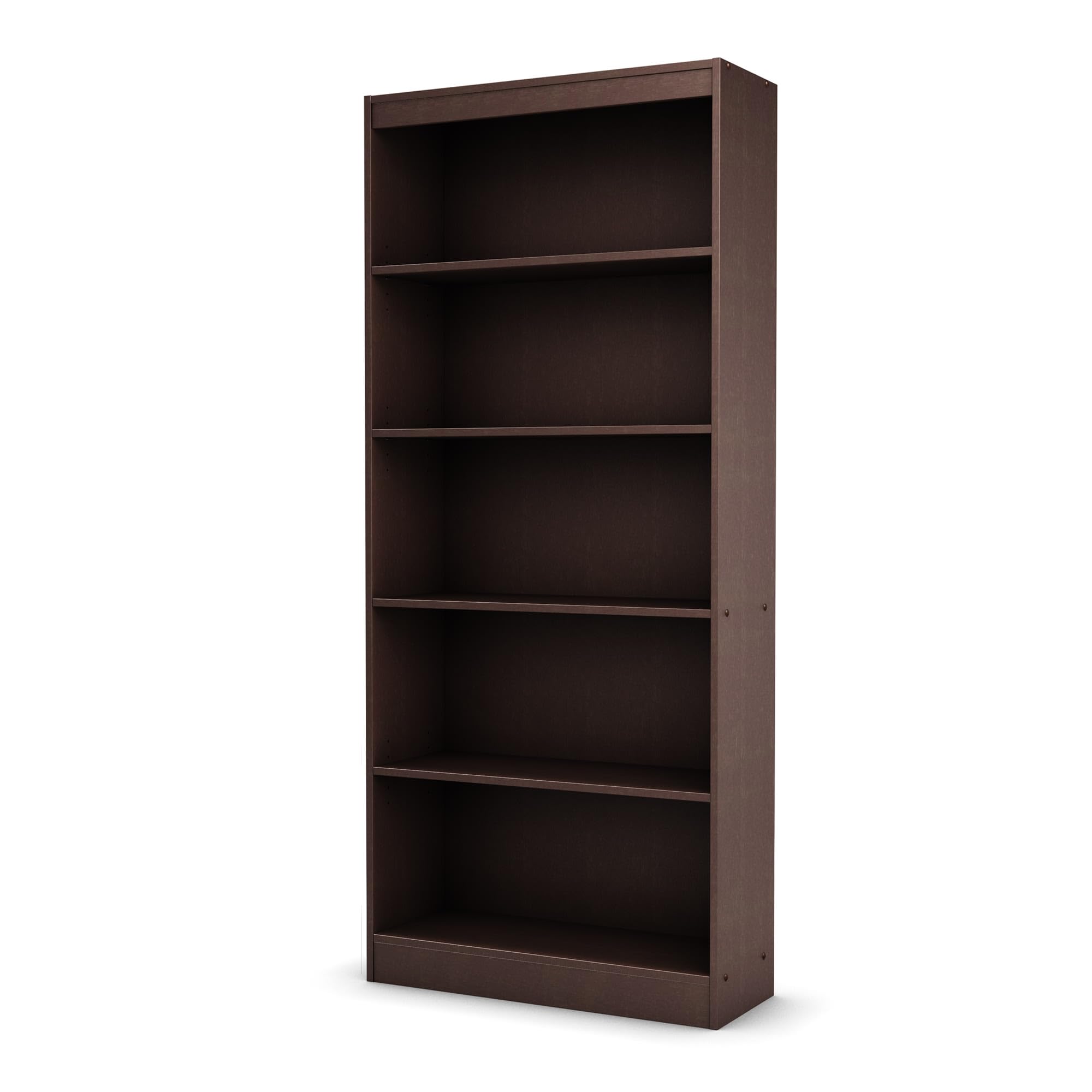 South Shore Axess 5-Shelf Bookcase - Rustic Oak