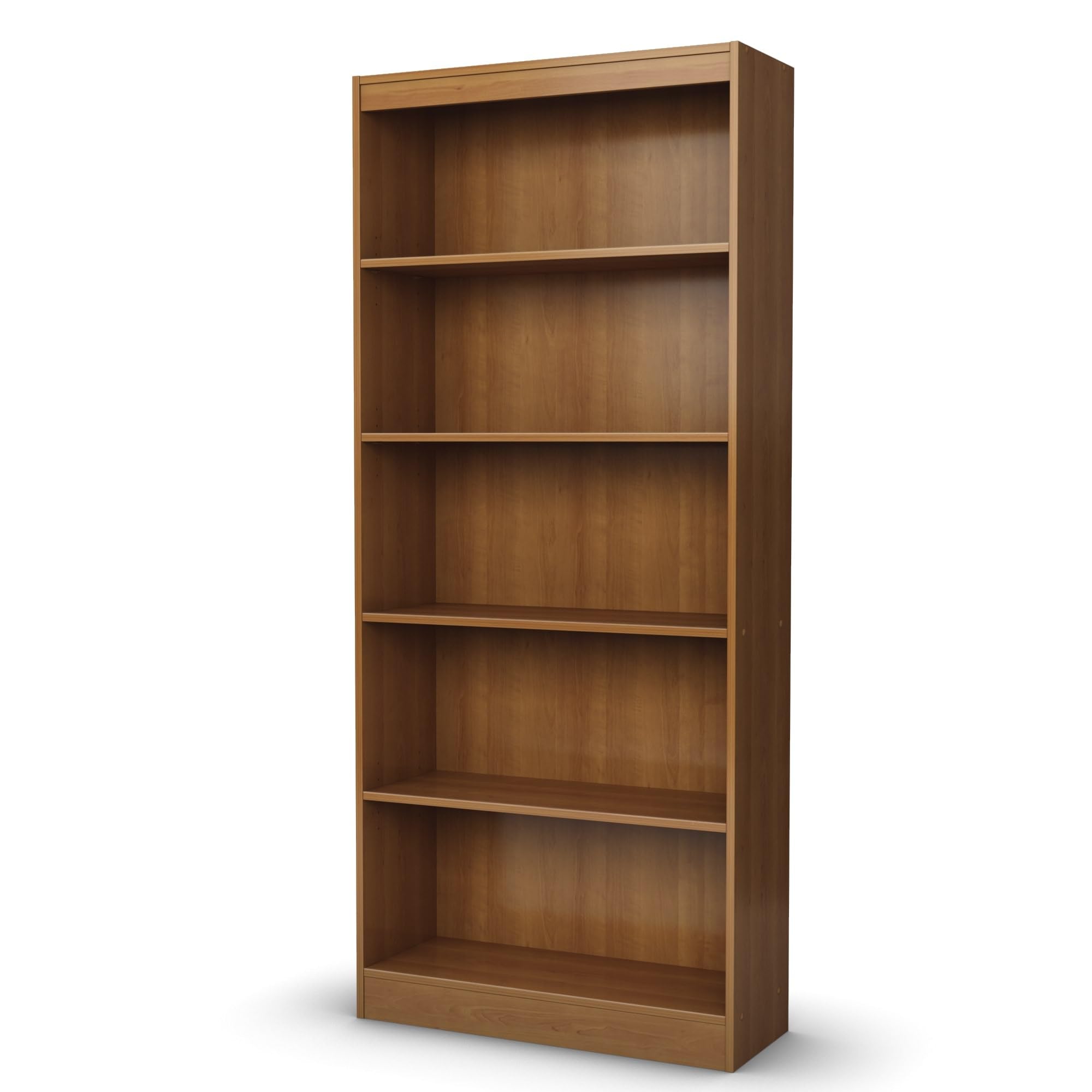 South Shore Axess 5-Shelf Bookcase - Rustic Oak