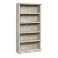 Sauder 5 Tier Book Shelf Wooden Bookcase Multipurpose Bookshelf for Home Office, Living Room, in Vintage Oak